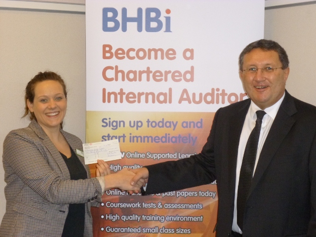 BHBi donation to Macmillan Cancer Support 